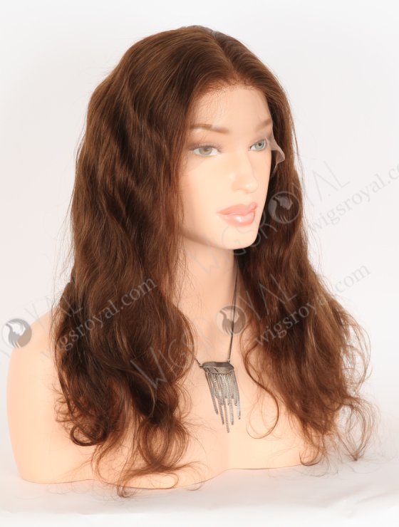 16" Body Wave Full Lace Wig 4# Color Dark Brown Wig FLW-01286-31773
