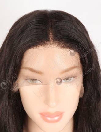 Online Wig Store Sell 16" Body Wave 1b# Color Human Hair Wigs Online FLW-01237