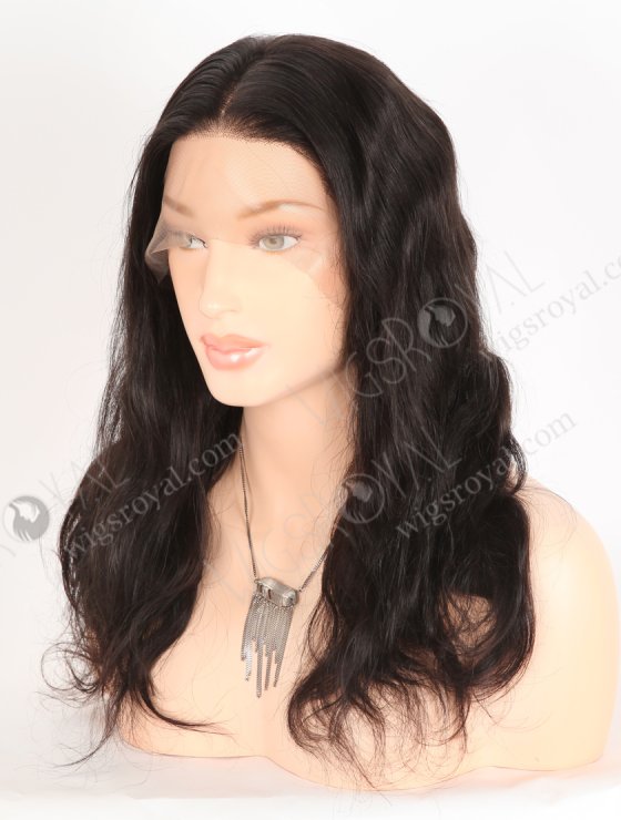 Online Wig Store Sell 16" Body Wave 1b# Color Human Hair Wigs Online FLW-01237-31806