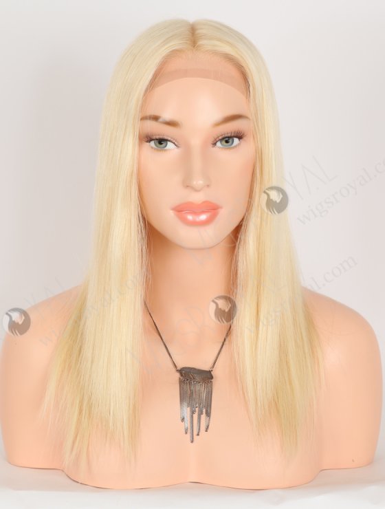 In Stock European Virgin Hair 14" All One Length 613# Color Straight Silk Top Gripper Wig GRP-08131-31851
