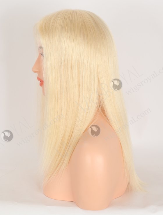 In Stock European Virgin Hair 14" All One Length 613# Color Straight Silk Top Gripper Wig GRP-08131-31854