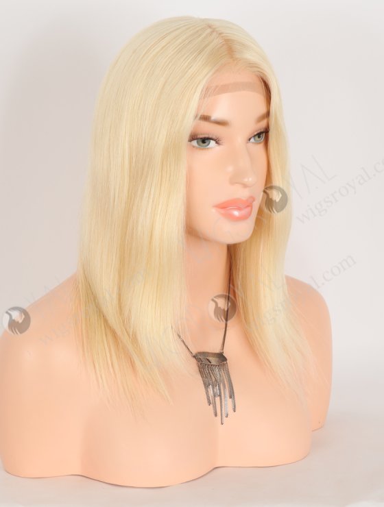 In Stock European Virgin Hair 12" All One Length 613# Straight Silk Top Gripper Wig GRP-08130-31864