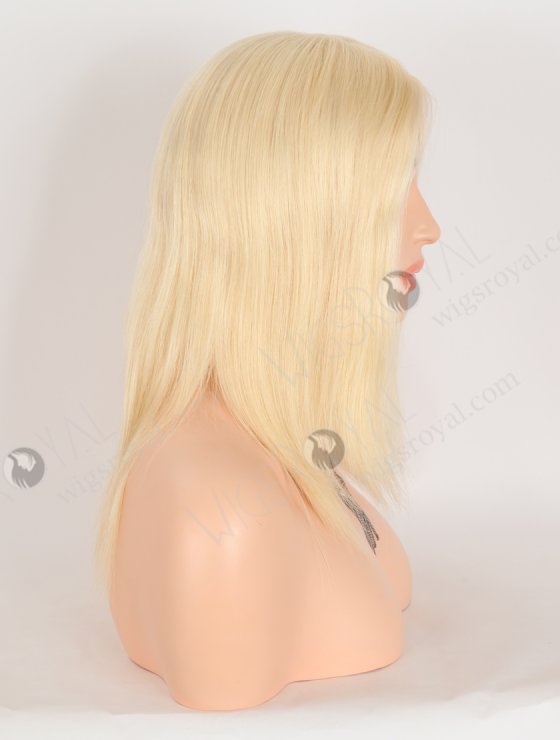 In Stock European Virgin Hair 12" All One Length 613# Straight Silk Top Gripper Wig GRP-08130-31865