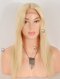 In Stock European Virgin Hair 16" 613# Color Straight Silk Top Gripper Wig GRP-08132
