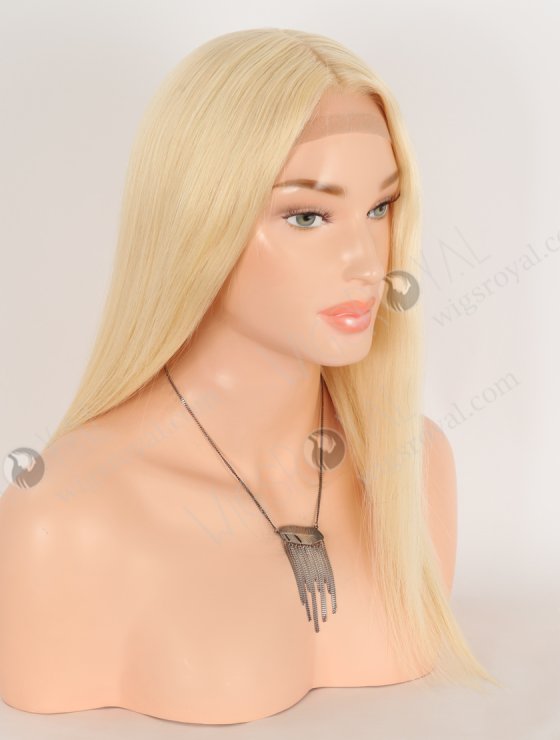 In Stock European Virgin Hair 16" 613# Color Straight Silk Top Gripper Wig GRP-08132-31949