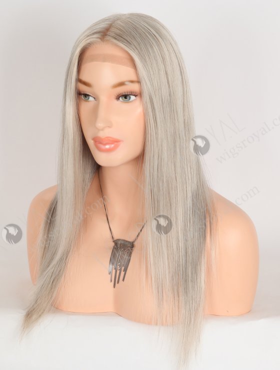 Unique Gray Hair Gripper Wig For Women GRP-08136-31960