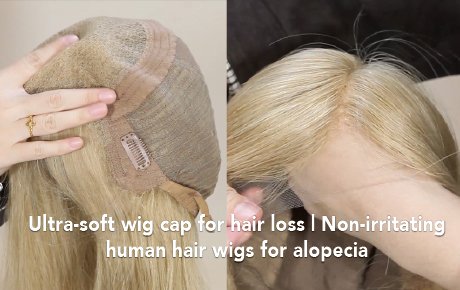 Ultra-soft wig cap for hair loss | Non-irritating | human hair wigs for alopecia