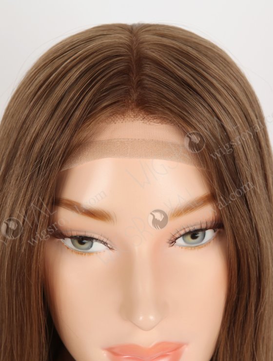 In Stock European Virgin Hair 16" 9# Color Straight Silk Top Gripper Wig GRP-08141-31992