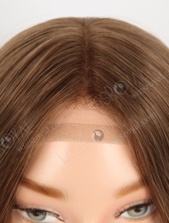 In Stock European Virgin Hair 16" 9# Color Straight Silk Top Gripper Wig GRP-08141-31997