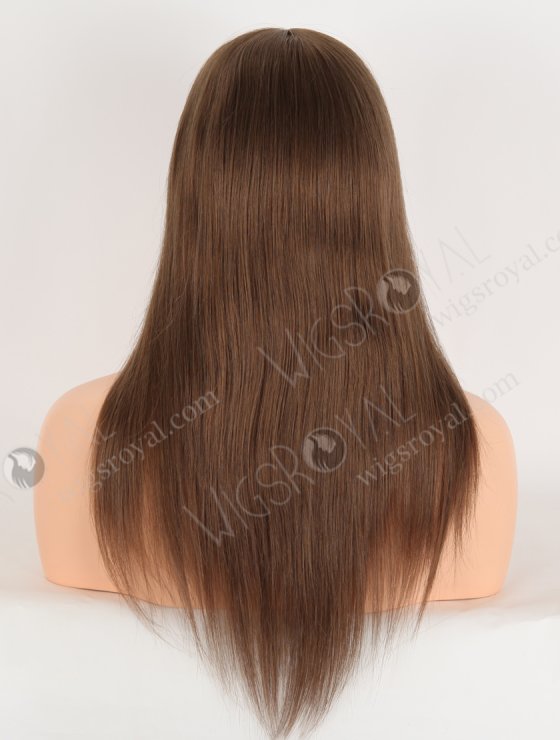 In Stock European Virgin Hair 16" 9# Color Straight Silk Top Gripper Wig GRP-08141-31999