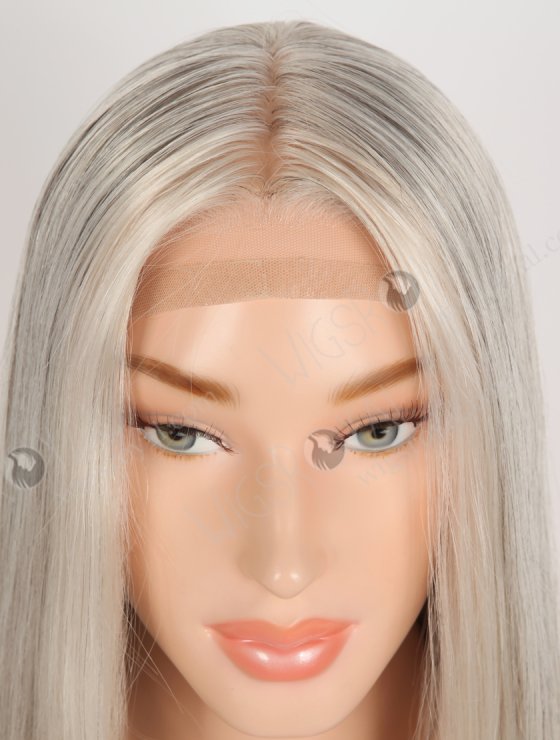 Unprocessed Human Hair Wig With Silk Top GRP-08142-32020