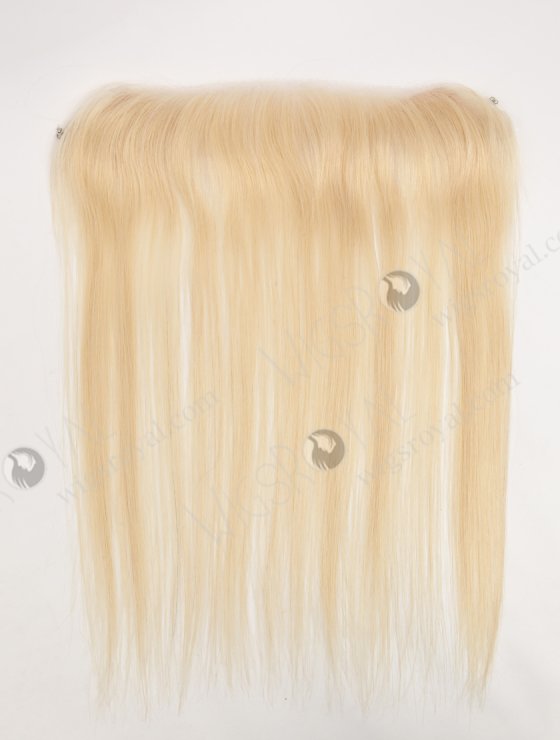 In Stock European Virgin Hair 12" Straight 613# Color Hairline Topper SHT-001-32327
