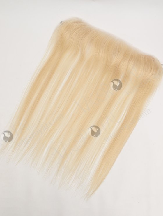 In Stock European Virgin Hair 12" Straight 613# Color Hairline Topper SHT-001-32329