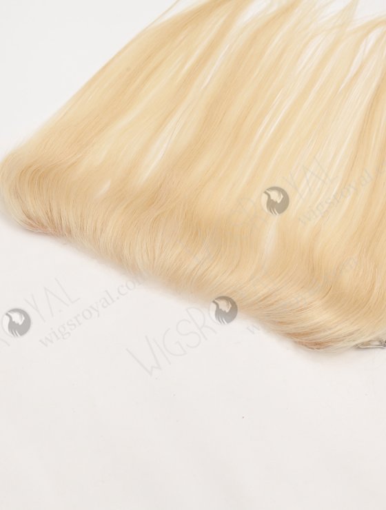 In Stock European Virgin Hair 12" Straight 613# Color Hairline Topper SHT-001-32330