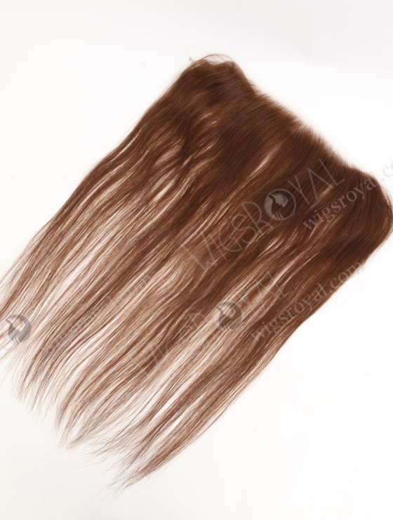 In Stock European Virgin Hair 16" Straight 4# Color Hairline Topper SHT-002-32337