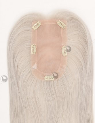 Excellent Platinum Gray Human Toppers Topper-195