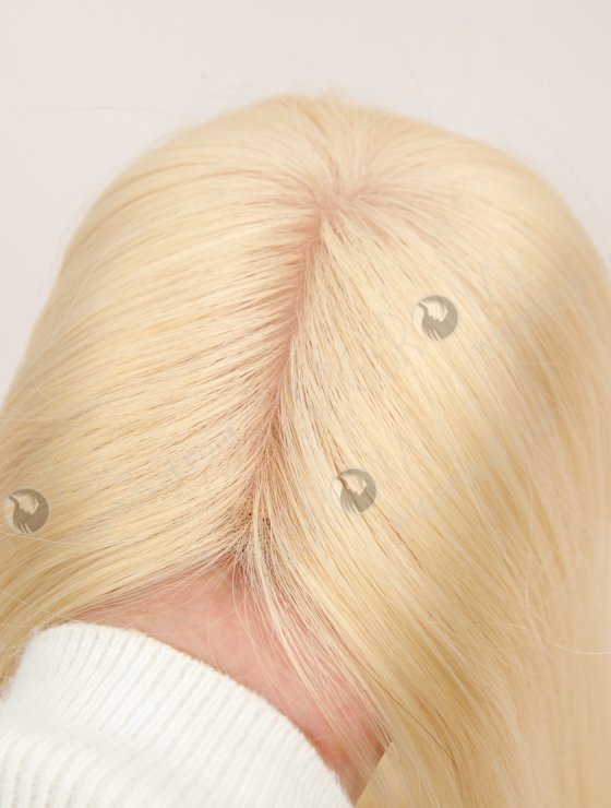 Chic Blonde Lace Front Hair Topper Topper-194-32410