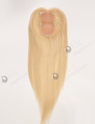 Shiny Blonde Silk Top Hair Topper For Lady Topper-193
