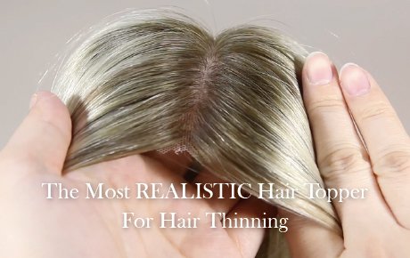 The Most REALISTIC Hair Topper For Hair Thinning