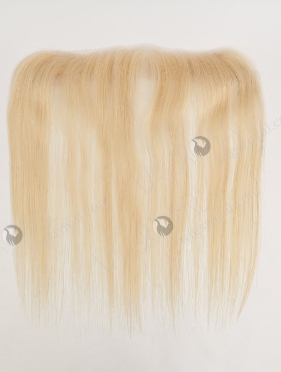 In Stock European Virgin Hair 12" Straight 613# Color Hairline Topper SHT-001-32593