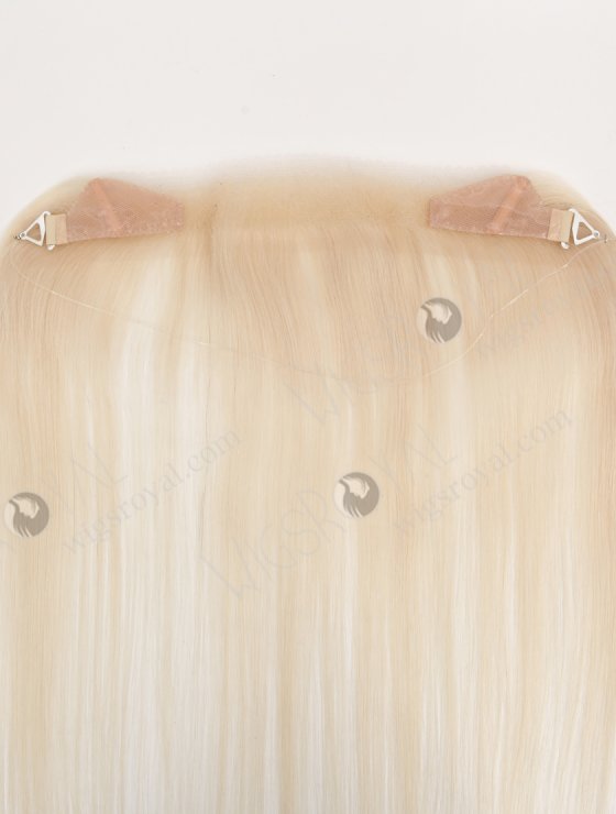 In Stock European Virgin Hair 12" Straight 60# Color Hairline Topper SHT-020-32879