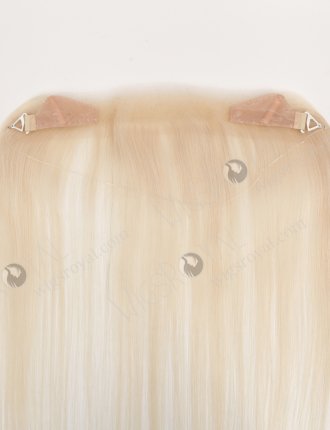 In Stock European Virgin Hair 12" Straight 60# Color Hairline Topper SHT-020