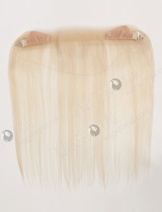 In Stock European Virgin Hair 12" Straight 60# Color Hairline Topper SHT-020