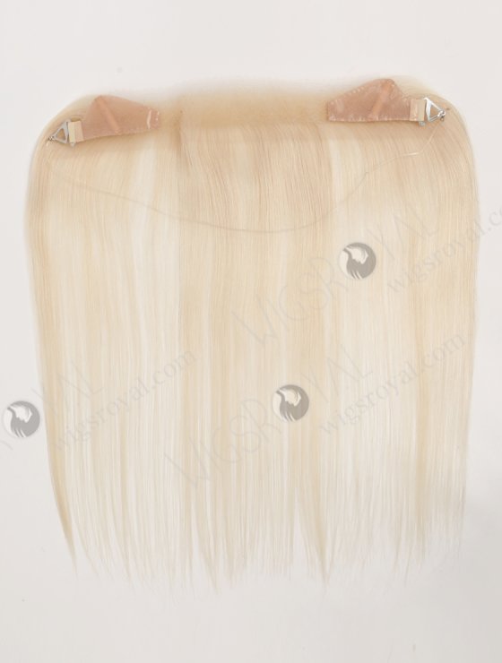 In Stock European Virgin Hair 12" Straight 60# Color Hairline Topper SHT-020