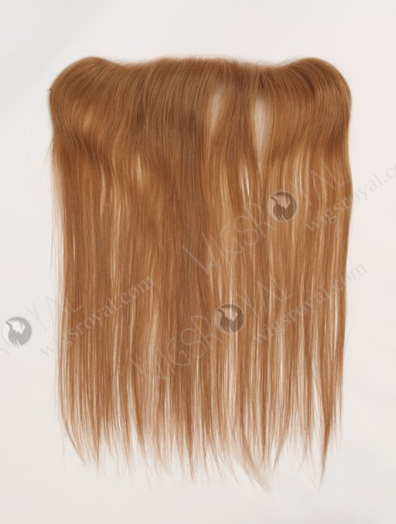 In Stock European Virgin Hair 16" Straight 8# Color Hairline Topper SHT-018-32852