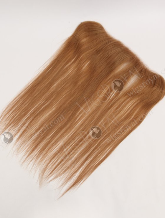 In Stock European Virgin Hair 16" Straight 8# Color Hairline Topper SHT-018-32853