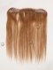 In Stock European Virgin Hair 16" Straight 8# Color Hairline Topper SHT-018