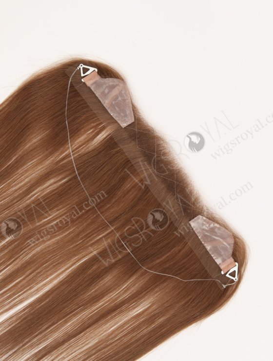 In Stock European Virgin Hair 12" Straight 9# Color Hairline Topper SHT-016-32815