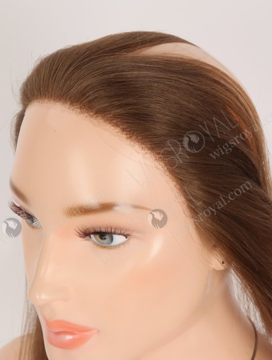 In Stock European Virgin Hair 16" Straight 9# Color Hairline Topper SHT-017-32844