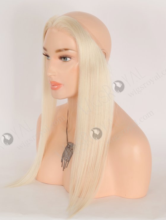 In Stock European Virgin Hair 16" Straight 60# Color Hairline Topper SHT-021-32903