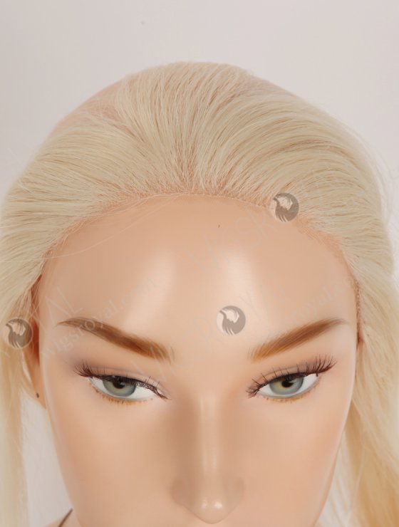 In Stock European Virgin Hair 12" Straight 60# Color Hairline Topper SHT-020-32880