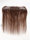 In Stock European Virgin Hair 12" Straight 4# Color Hairline Topper SHT-015