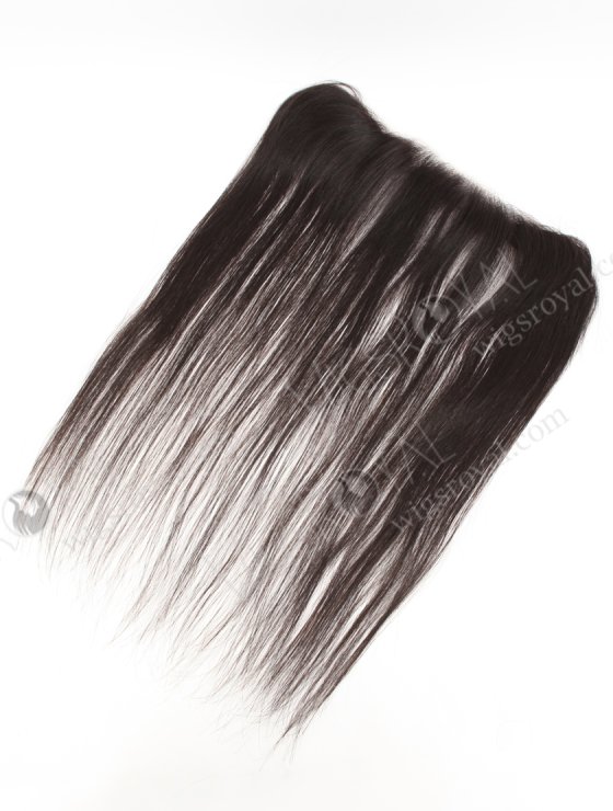 In Stock European Virgin Hair 16" Straight Natural Black Color Hairline Topper SHT-010-32695