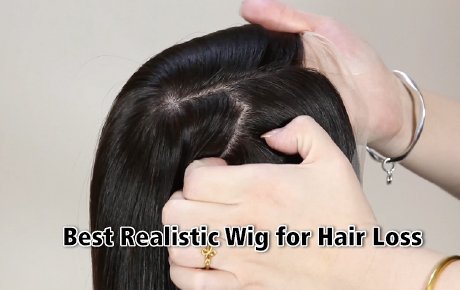 Best Realistic Wig for Hair Loss | Natural Hairline Wigs Without Glue
