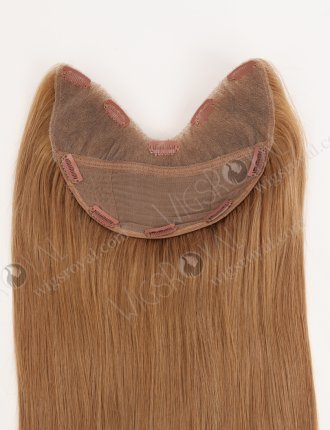 One Piece Unprocessed European U Shape Hair Topper Lace Clip in Extension WR-TC-122