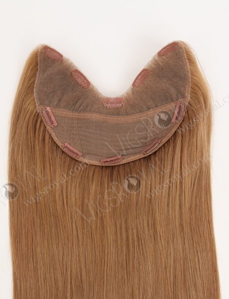 One Piece Unprocessed European U Shape Hair Topper Lace Clip in Extension WR-TC-122