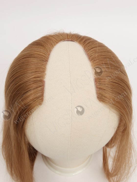 One Piece Unprocessed European U Shape Hair Topper Lace Clip in Extension WR-TC-122-33002