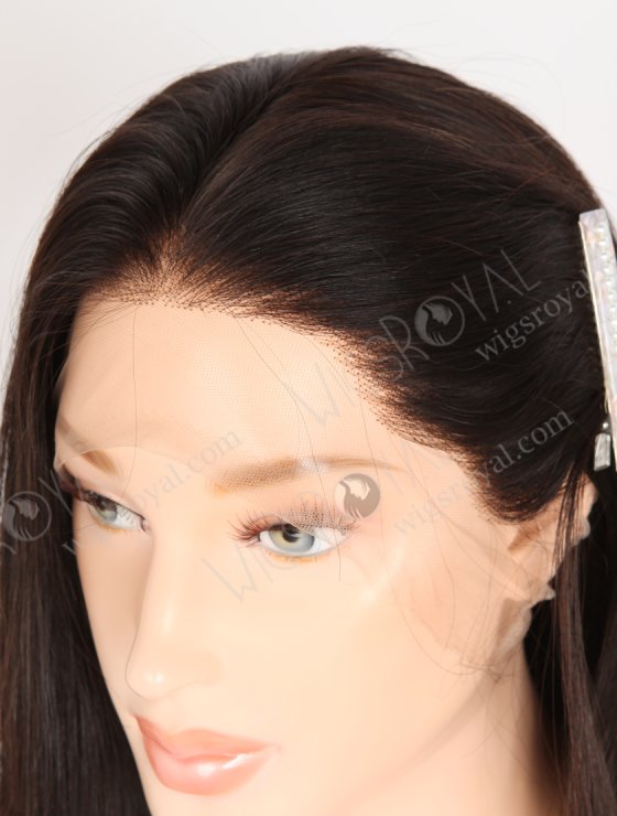 Super Long Black Color Full Lace Wigs With Hidden Invisible Strap Adjustable Drawstring WR-LW-145-33042