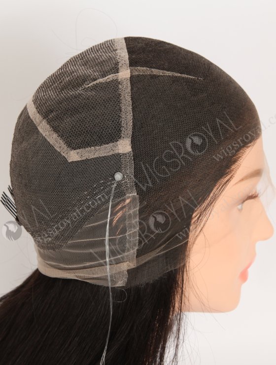 Super Long Black Color Full Lace Wigs With Hidden Invisible Strap Adjustable Drawstring WR-LW-145-33044