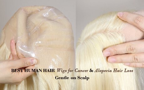 Best Human Hair Wigs for Cancer & Alopecia Hair Loss | Gentle on Scalp