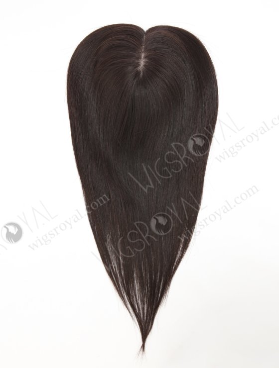 Best 12 Inch Clip On Human Hair Silk Top Crown Toppers for Short Thinning Hair Topper-012-33327