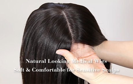 Natural Looking Medical Wigs | Soft & Comfortable for Sensitive Scalps