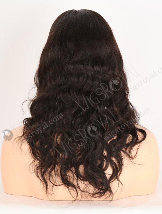 In Stock Brazilian Virgin Hair 14" Natural Wave Natural Color Silk Top Glueless Wig GL-04058-33364