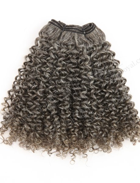 Wholesale Fine Virgin Hair Silver Grey Human Hair Weave Bundles WR-MW-206