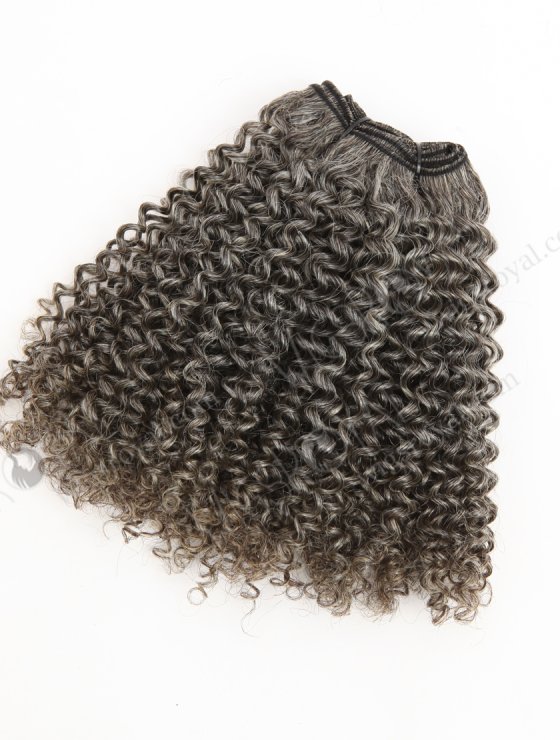 Wholesale Fine Virgin Hair Silver Grey Human Hair Weave Bundles WR-MW-206-33434