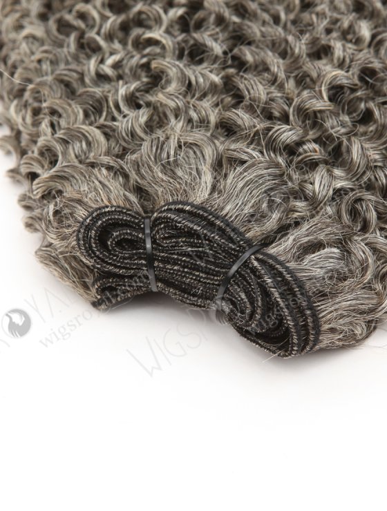 Wholesale Fine Virgin Hair Silver Grey Human Hair Weave Bundles WR-MW-206-33438